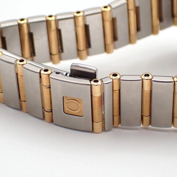 OMEGA Constellation Ladies Watch 1262.75.00 Quartz Diamond Steel Gold 300RK956 - Picture 9 of 16